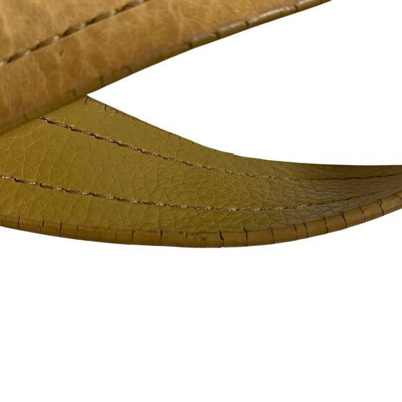 Vintage ROLFS Cognac Leather Shoulder Bag Three Compartments + Pockets - Picture 12 of 13